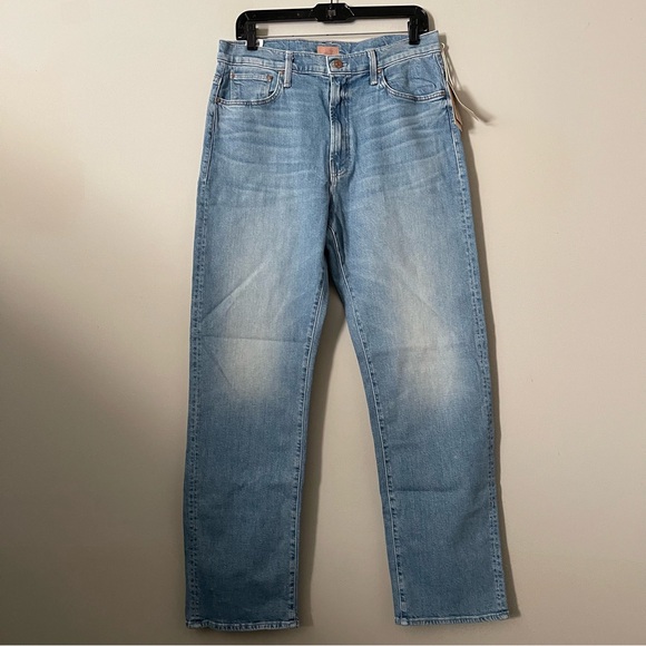 MOTHER The Ditcher Zip Flood Jeans Size 30 NWT - Picture 2 of 6